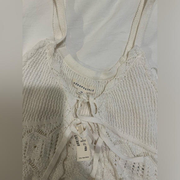 Aeropostale - NWT tie tank top sweater - XS - Picture 2 of 3